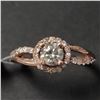 Image 1 : 10K  DIAMOND (0.35CT) DIAMOND(0.15CT) RING SIZE 8