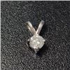 Image 1 : 14K  DIAMOND (0.15CT) PENDANT
