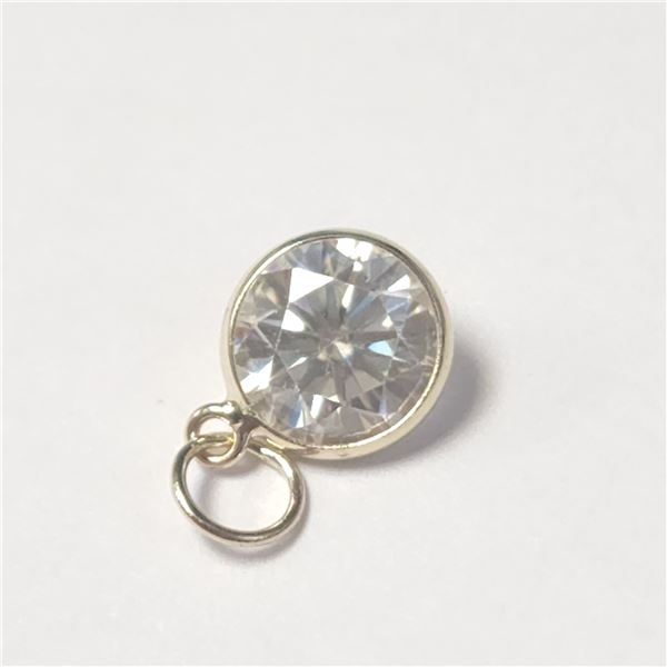10K  MOISSANITE(1.05CT) PENDANT
