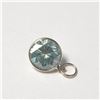Image 1 : 10K  GREENISH MOISSANITE(1.9CT) PENDANT