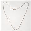 Image 1 : 18K ROSE GOLD 0.78G 16" NECKLACE