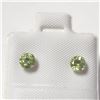 Image 1 : 14K  PERIDOT(0.58CT) EARRINGS