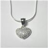 Image 1 : SILVER CZ 16" NECKLACE
