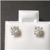 Image 1 : 14K  DIAMOND (0.72CT) EARRINGS