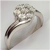 Image 2 : SILVER 7 DIAMOND RING SIZE 7