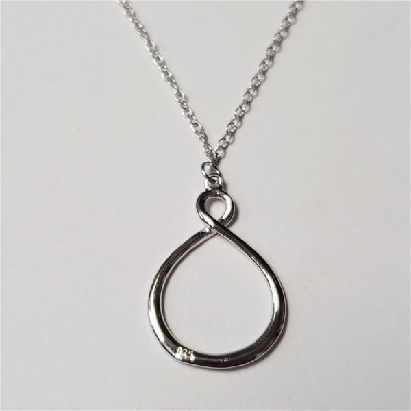 SILVER 18" NECKLACE