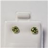 Image 1 : 10K  PERIDOT EARRINGS
