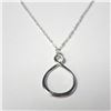 Image 1 : SILVER 18" NECKLACE