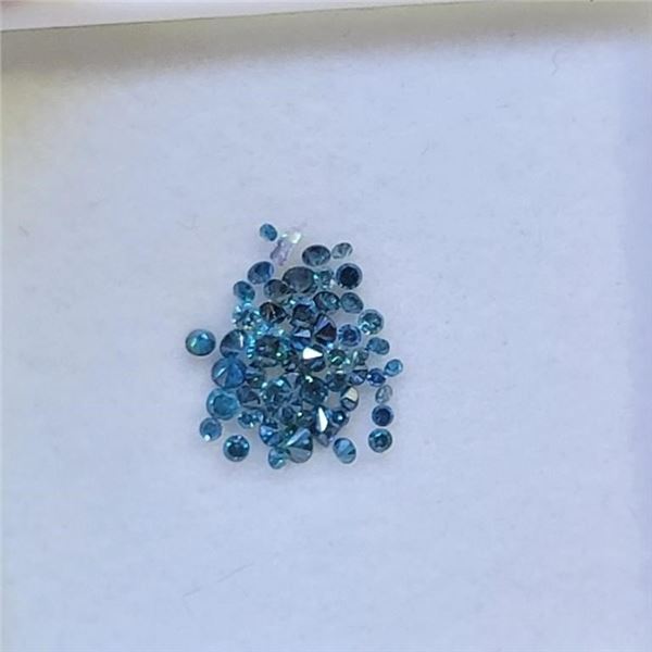 BLUE DIAMOND ( TREATED)(0.4CT)