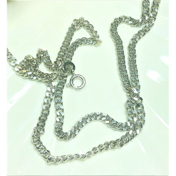 SILVER 24" NECKLACE