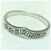 Image 1 : SILVER MARCASITE RING SIZE 7