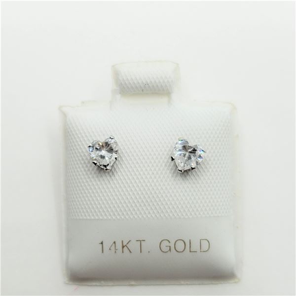 14K  CZ EARRINGS