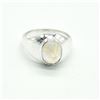 Image 1 : SILVER MOONSTONE(5.5CT) RING SIZE 10