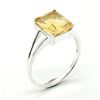Image 2 : SILVER CITRINE(3.1CT) RING SIZE 10