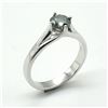 Image 2 : SILVER MOISSANITE (1.25CT) RING SIZE 10