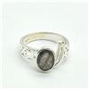 Image 1 : SILVER LABRADORITE(1.8CT) RING SIZE 6