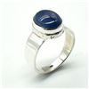 Image 2 : SILVER TANZANITE(4.5CT) RING SIZE 9.5