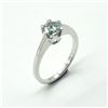 Image 2 : SILVER MOISSANITE (1.15CT) RING SIZE 10