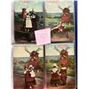 Image 2 : Holiday Greetings Dutch Children in Sets Album 50+ Cards