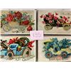 Image 2 : Automobiles on  Holiday Greeting Postcards 65+