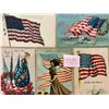 Image 8 : Patriotic Flags Holiday Greetings 45 Cards