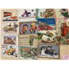 Image 2 : Automobiles on Holiday Greeting Postcards 55+ Cards