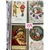 Image 4 : Santa Christmas Holiday Greeting Album Approx. 70 Cards