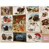 Image 2 : Thanksgiving Tuck Publishing Greeting Holiday Cards 45+