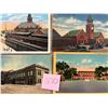 Image 1 : Train Stations - Railroad - Depots 70 Cards