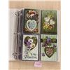 Image 1 : Valentines Day Holiday Greetings with Pansies Album 60+ Cards