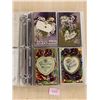 Image 2 : Valentines Day Holiday Greetings with Pansies Album 60+ Cards