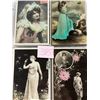 Image 2 : Album Ladies Tinted Real Photo Postcards 190+