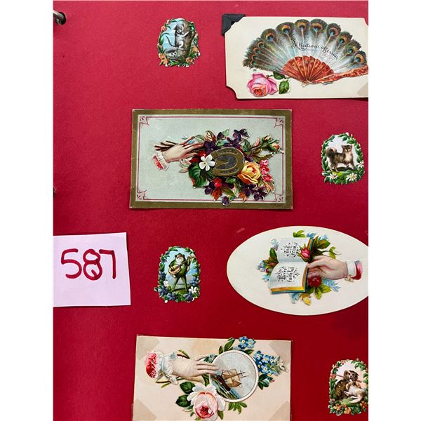 Trade Cards - Ephemera Approx. 200 Items