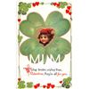Image 7 : 5 Nister Brundage Valentine Girls In Clover Holiday Greeting Postcards