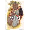 Image 8 : 18 Signed Artist Dewey Ladies, Lovers, Romance Postcards