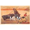 Image 8 : Signed Artist Set of 12 Bullfighting Postcards
