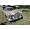 Image 2 : 1967 Mercedes, 250 SE, Gold (2 Door), Showing. 22,056 Miles. VIN- 111 021-12088520