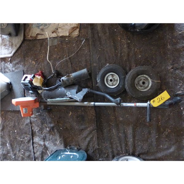 Edger, Muffler and Tires