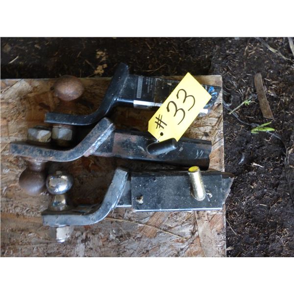 3- Receiver Hitch's & Balls