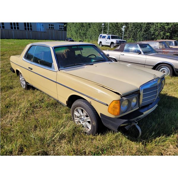 1978 Mercedes, 300 CD, Yellow (2 Door), Approx. 270,000 Miles. VIN- 123 150-12001862