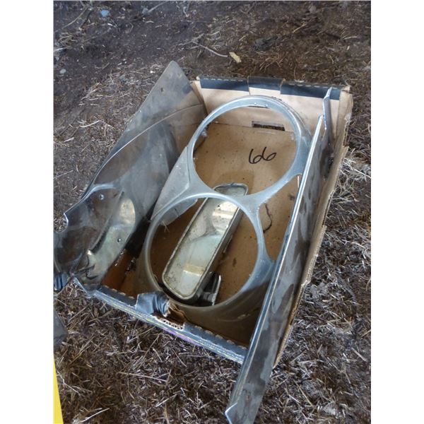 Mercedes Metal Trim and Mirror