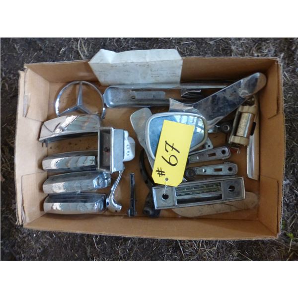 Mercedes Chrome Trim, Clock and Mirror