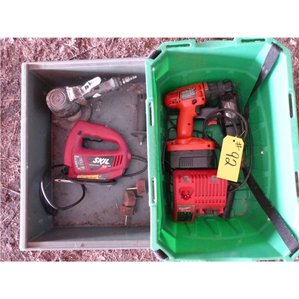 Drills, Charger and Jig Saw