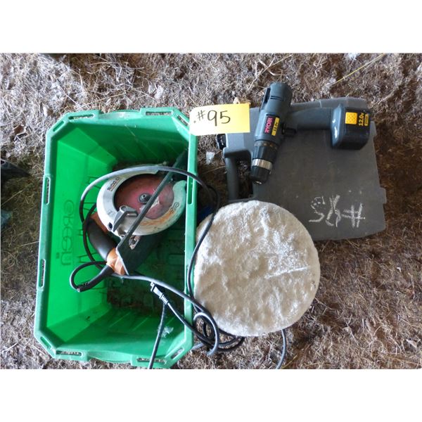 Ridgid Saw, Drill and Buffer