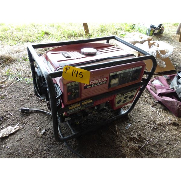 Honda 5000 S Elec. Start Gen Set