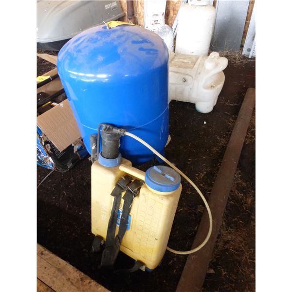 Pressure tank and Backpack Sprayer