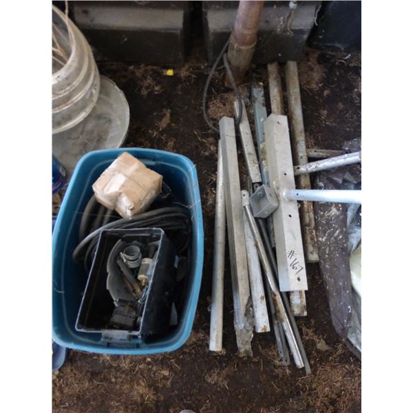 Alum. & Steel Brackets, Elec. And Light Shrouds