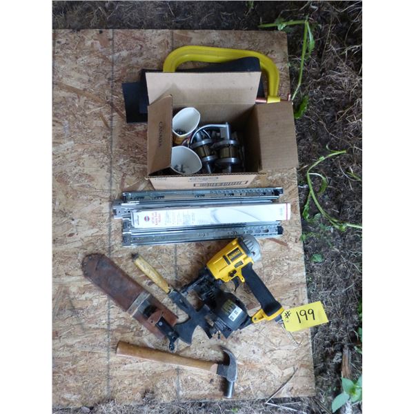 DeWalt Nailer, Lock Sets, Tools and C-Clamp