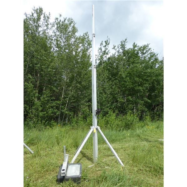 30' Telescopic Alum. Light Stand