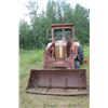 Image 2 : Case 1030 Tractor c/w Leon Loader, Cab, 23.1x30's and 2 Hyd's (Tractor is Running)